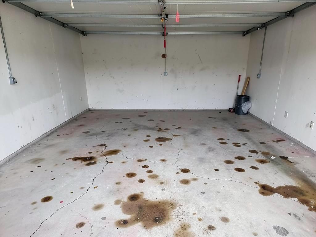 Epoxy Garage Floor before Prime Finish Services