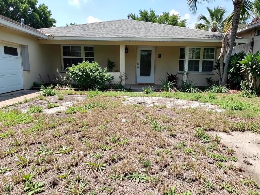 Landscaping before Prime Finish Services