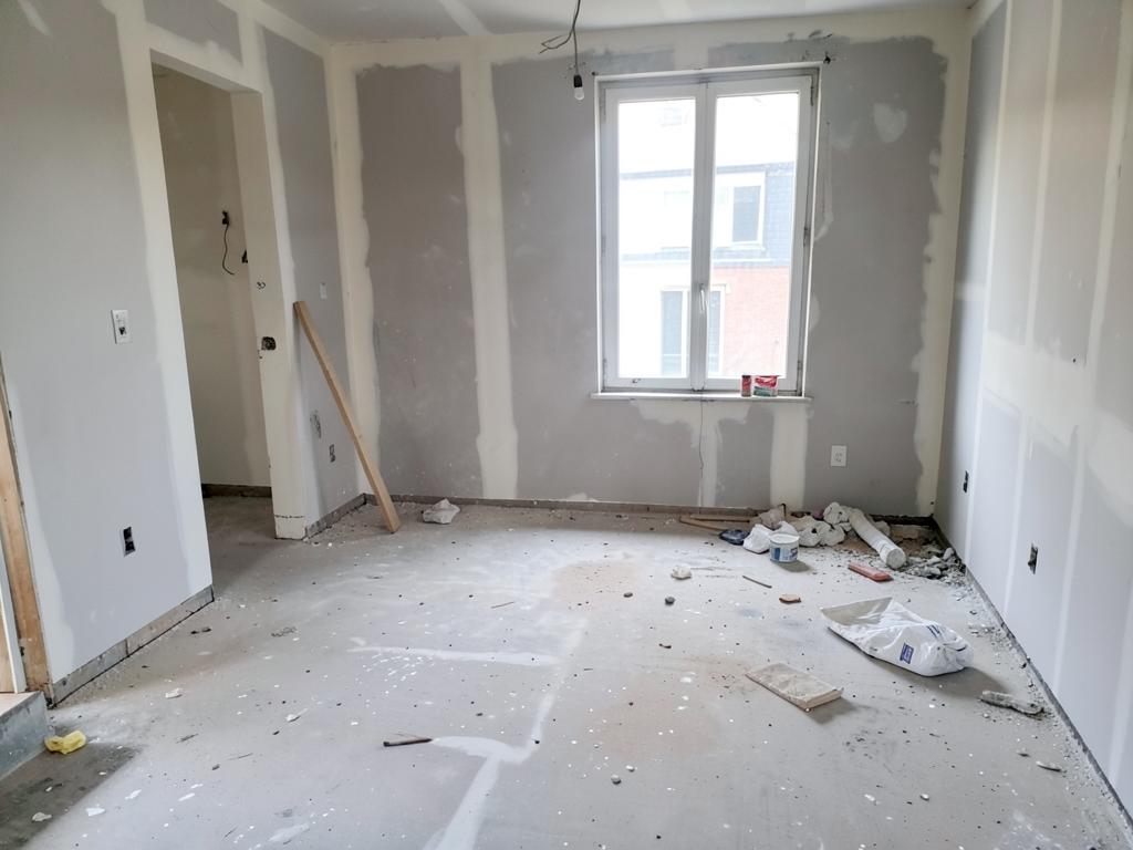 Post-Construction Cleaning before Prime Finish Services